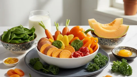 10 alimentos ricos en vitamina A y sus beneficios esenciales