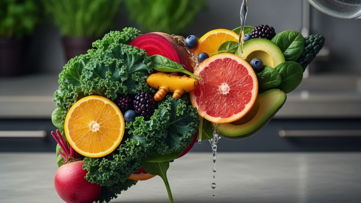 Alimentos naturales para limpiar y cuidar la salud del hígado