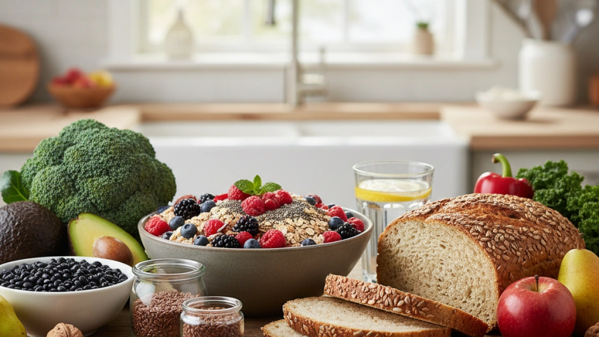 Alimentos ricos en fibra: beneficios y opciones saludables