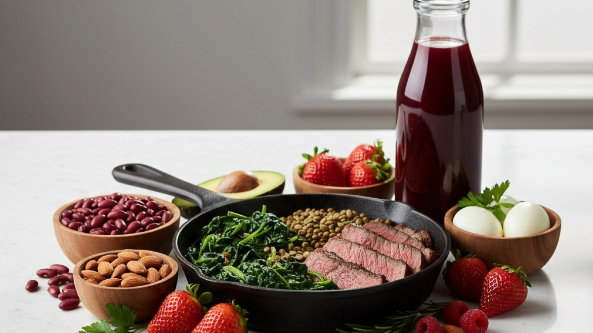Alimentos ricos en hierro para una dieta saludable