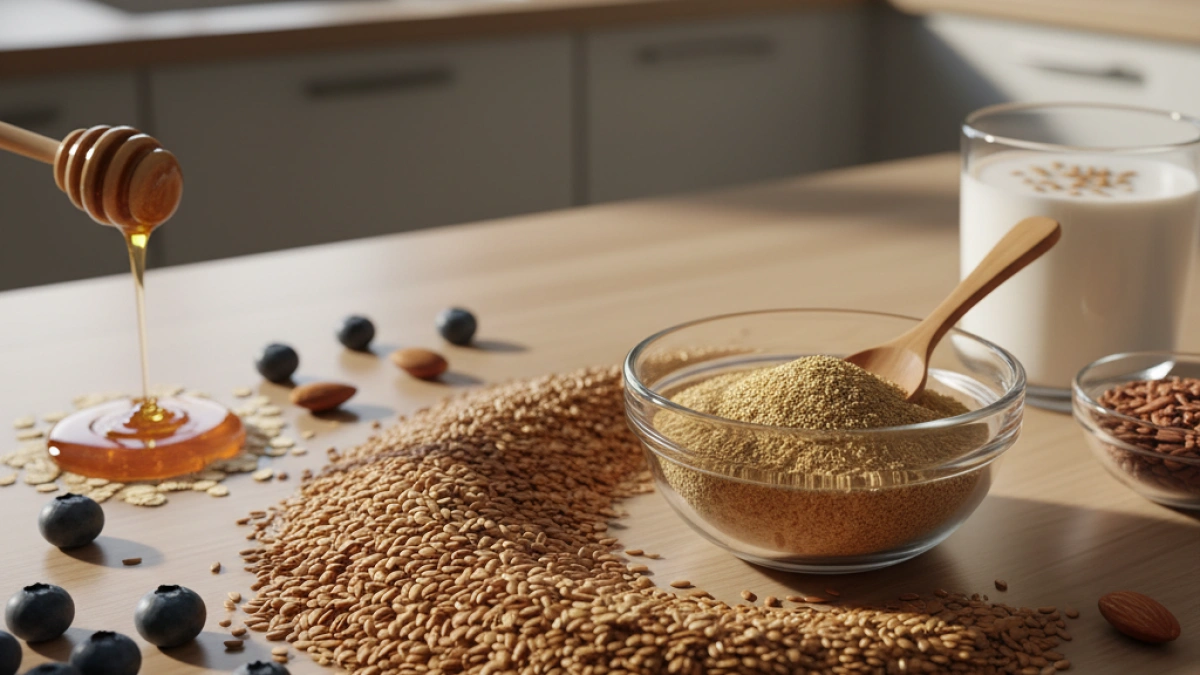 Benefits of flaxseed for health and nutrition