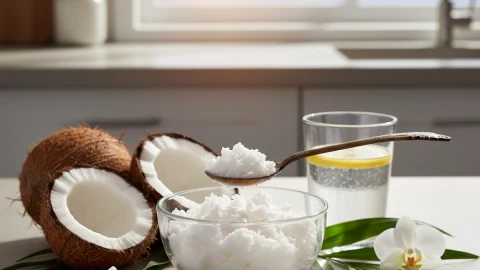 Beneficios del aceite de coco en ayunas para tu salud