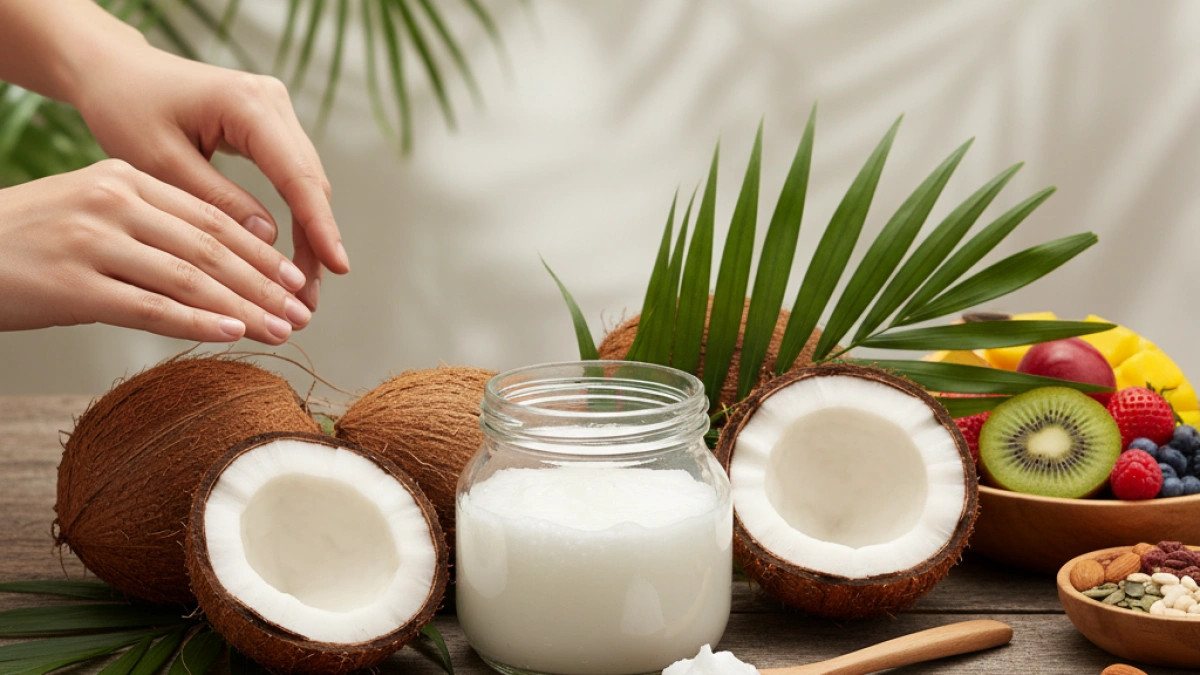 Benefits of coconut oil for health and beauty