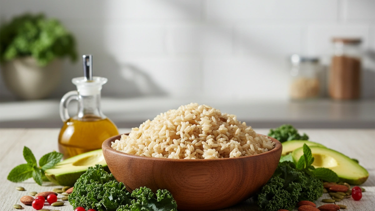 Beneficios del arroz integral para la salud y nutrición