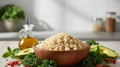 Beneficios del arroz integral para la salud y nutrición