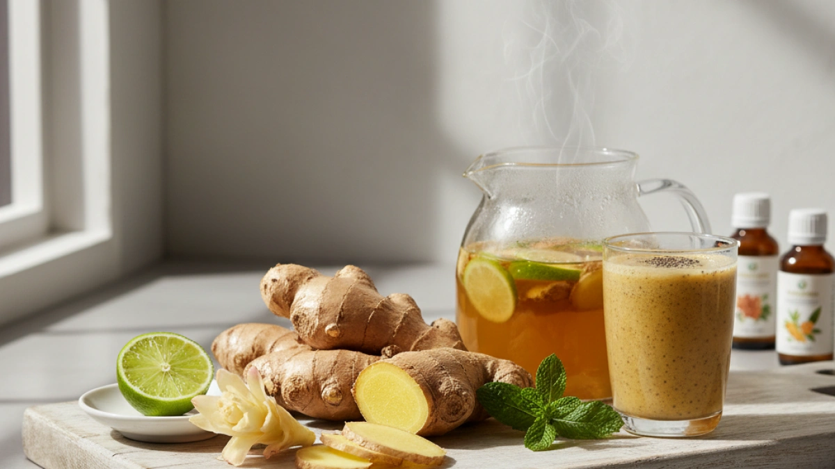Beneficios del jengibre para la salud y bienestar general