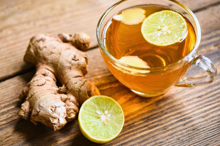 Beneficios sorprendentes de la infusión de jengibre y limón