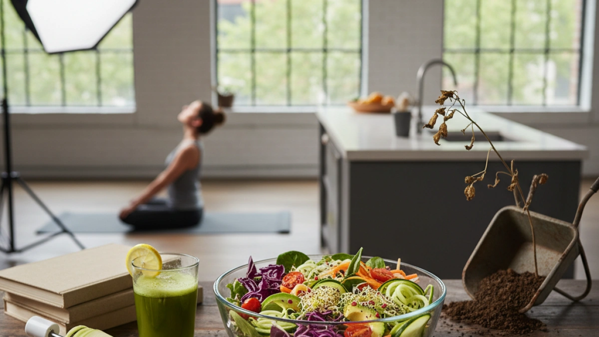 Beneficios y desafíos de la dieta vegana cruda