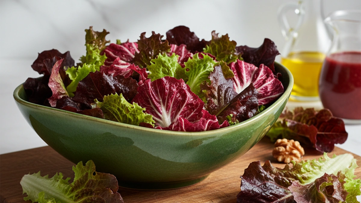 Beneficios y propiedades de la lechuga roja para tu salud