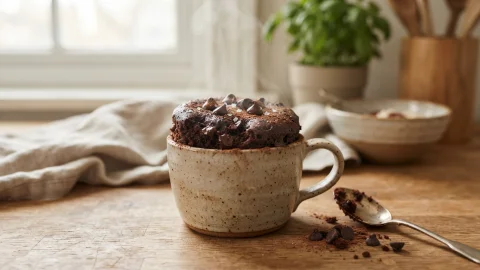 Microwave Mug Cake: How to Make It Fluffy in 5 Minutes