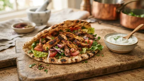 Mixed Shawarma Calories: How Many and How to Make It Lighter