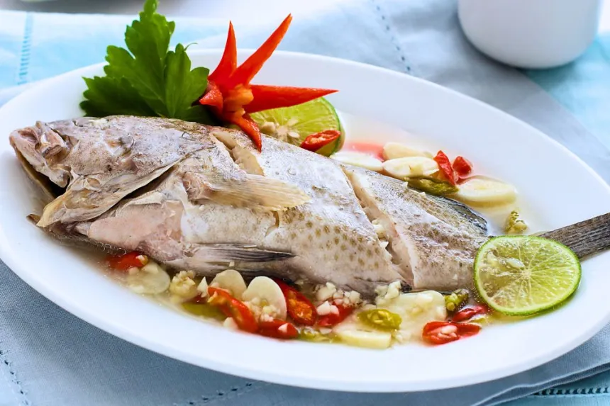 Steam fish easily in a rice cooker.