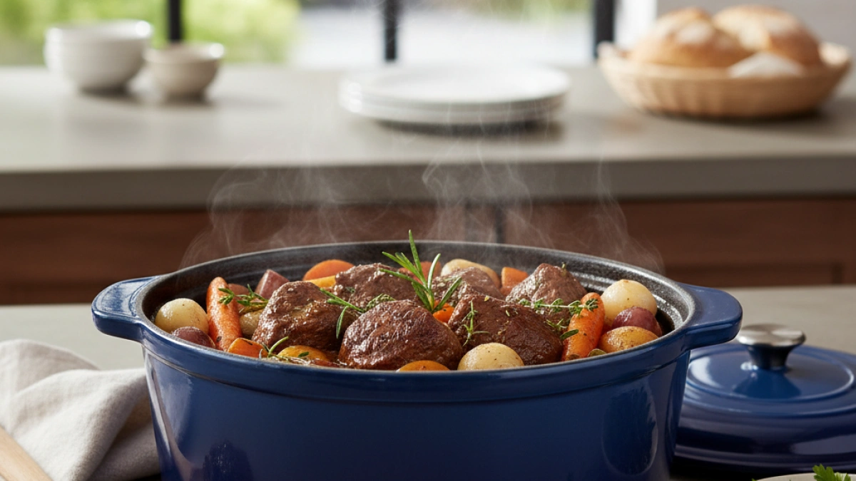 How to cook beef in a slow cooker