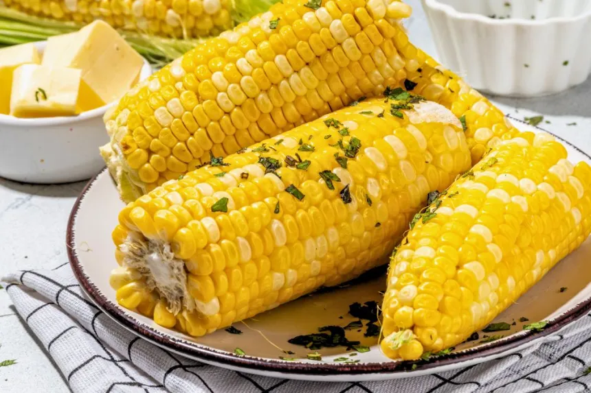 How to easily cook corn on the cob in the oven.