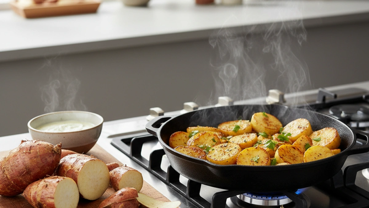How to cook yams on the stove easily