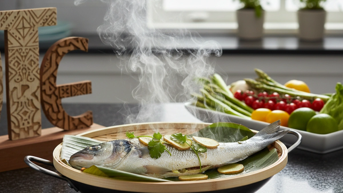 Cómo cocinar pescado al vapor sin horno de vapor