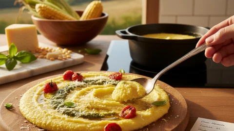 Cómo cocinar polenta perfecta en casa fácilmente