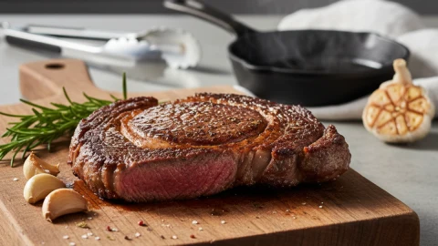 Cómo cocinar un filete de ojo de bife en horno