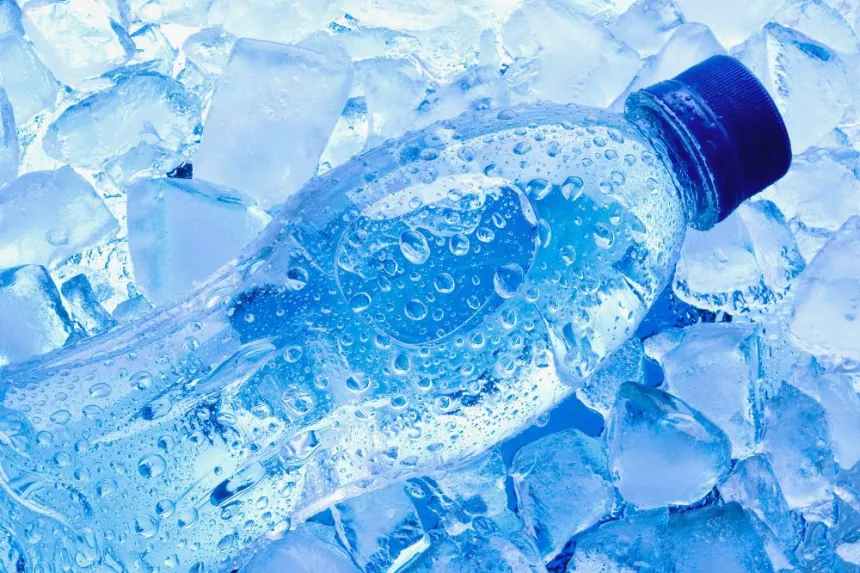 How to freeze water quickly and easily.