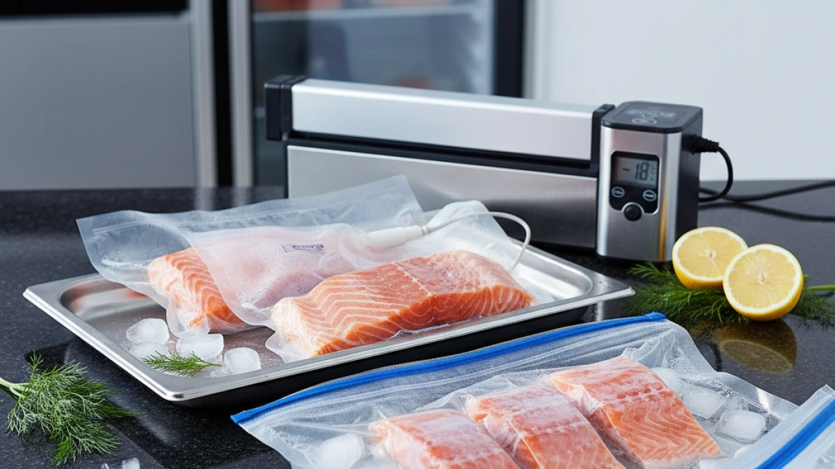 Cómo congelar salmón crudo correctamente y sin riesgos