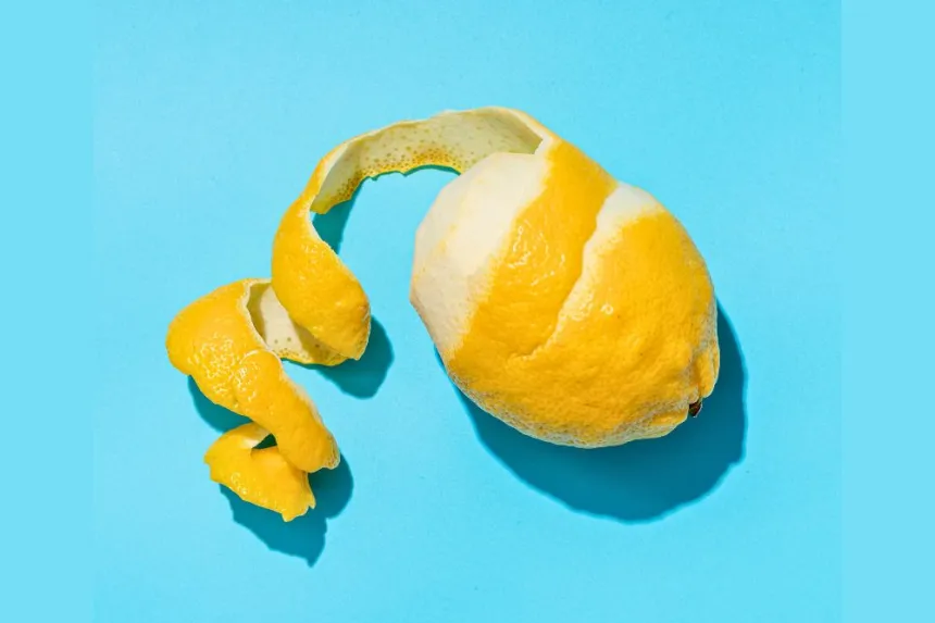 How to effectively preserve lemon peel.