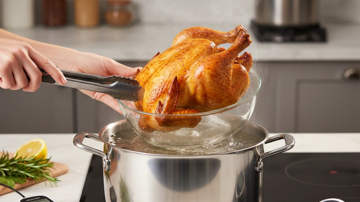Cómo descongelar pollo cocido de manera segura y rápida