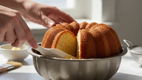 Cómo desmoldar un pastel pegado sin dañarlo