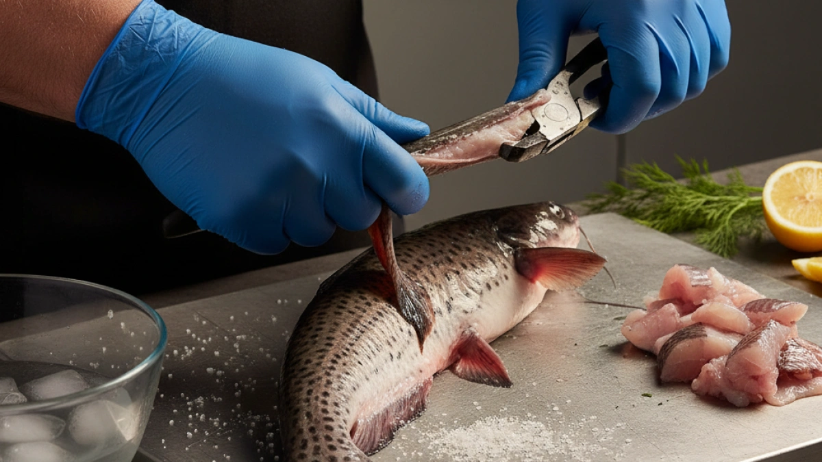 How to skin and clean catfish easily at home