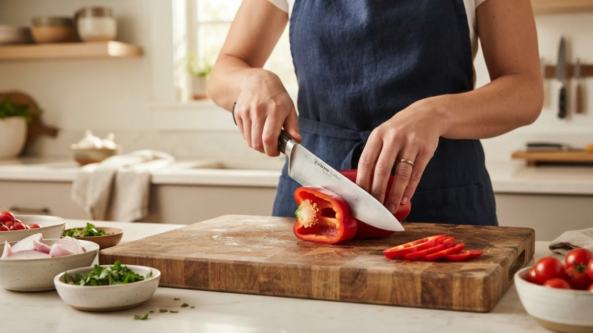 Cómo elegir tu primer cuchillo de cocina: forjado vs. estampado y en qué fijarte