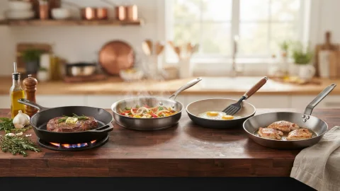 How to choose a frying pan: materials, uses and care guide