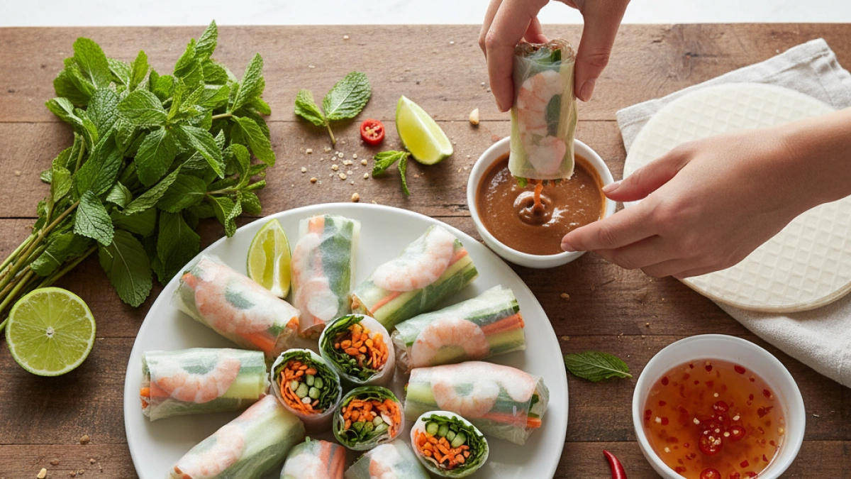 Cómo hacer envolturas de rollitos primavera deliciosas fácilmente