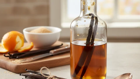 Cómo hacer extracto de vainilla casero fácil y rápido