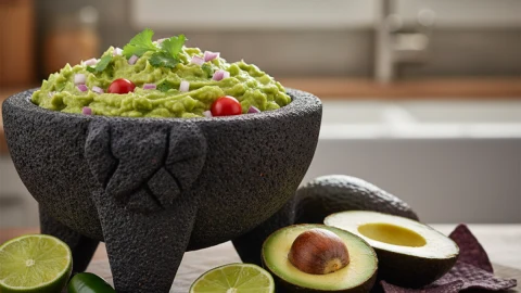Cómo hacer guacamole delicioso en pocos minutos