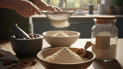 How to easily make acorn flour at home
