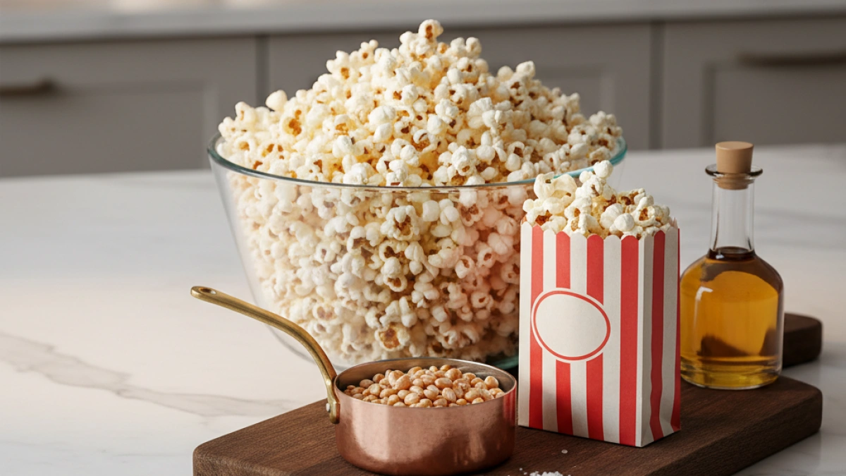 Cómo hacer palomitas de maíz caseras fácilmente