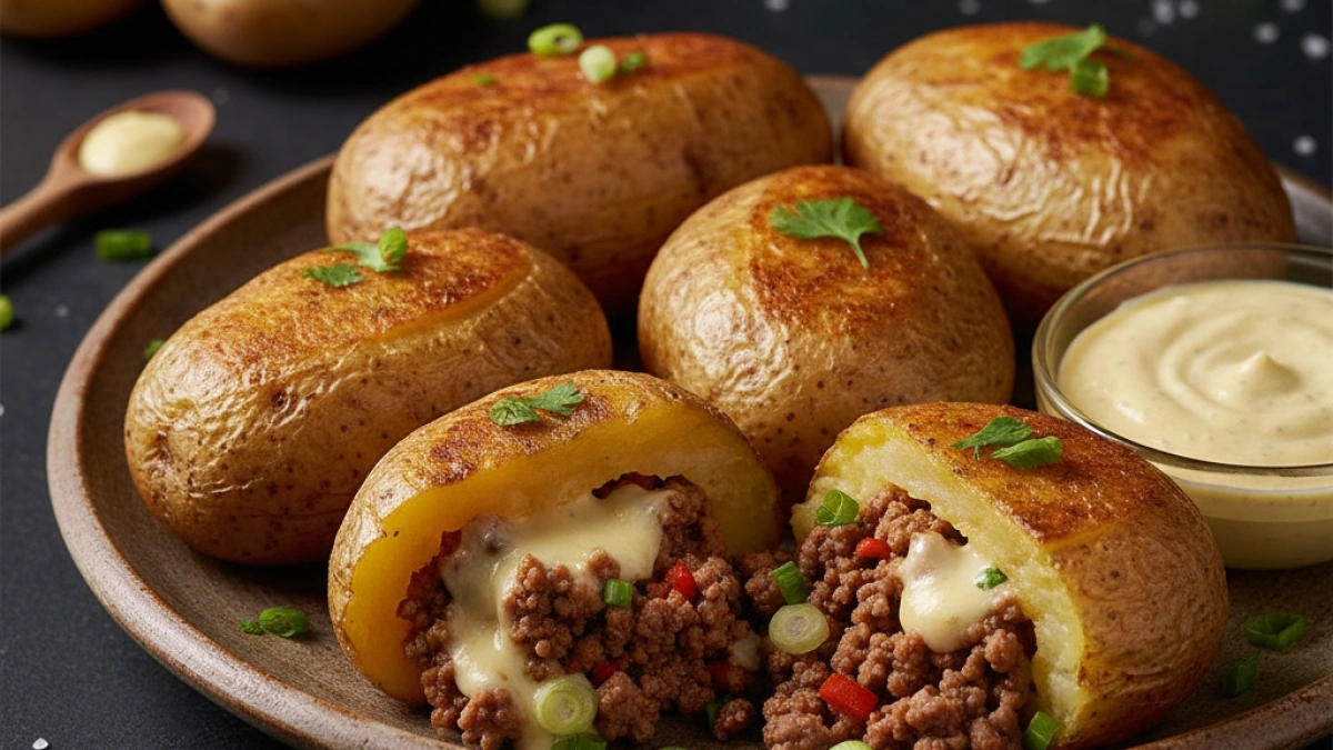 How to make delicious stuffed potatoes at home