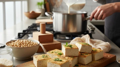 Cómo hacer tofu casero: guía paso a paso