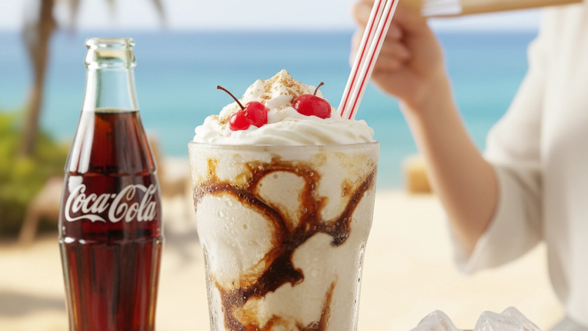 Cómo hacer un delicioso helado de Coca-Cola en casa