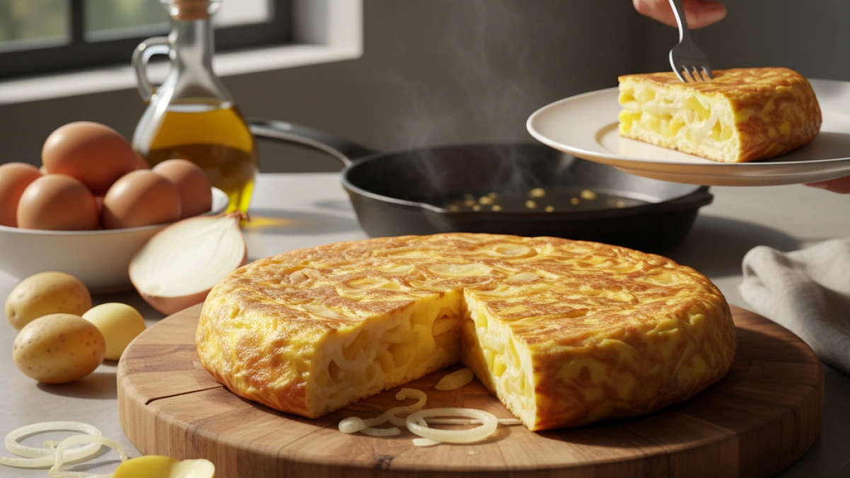 Cómo hacer una auténtica tortilla española fácilmente