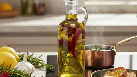 Cómo hacer una deliciosa infusión en aceite de oliva