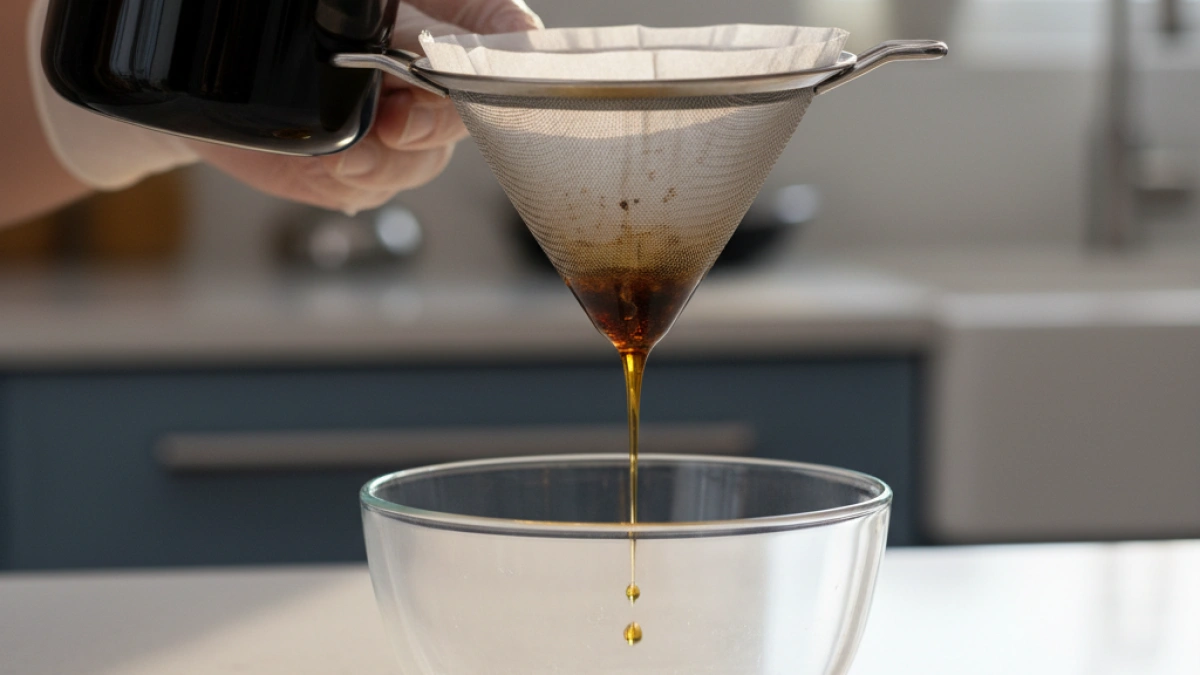 Cómo limpiar aceite de cocina oscuro de forma efectiva