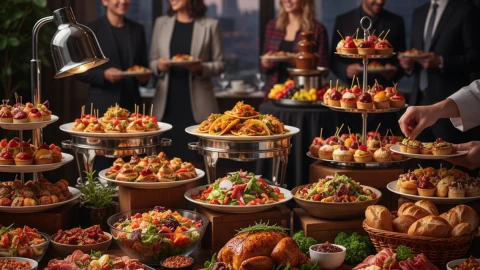 Cómo montar un buffet exitoso para cualquier ocasión
