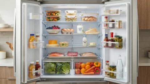 How to organize your fridge: zone map and temperature guide