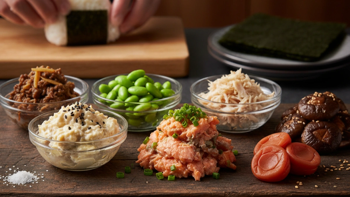 How to easily prepare delicious fillings for onigiri