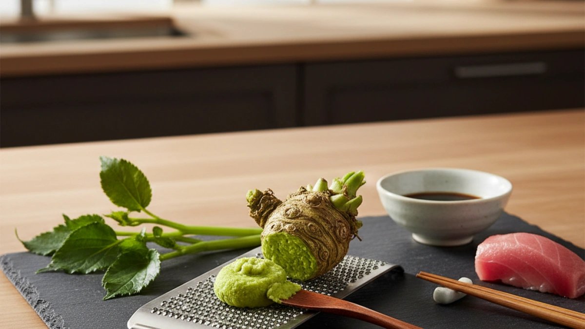 How to easily prepare authentic wasabi at home