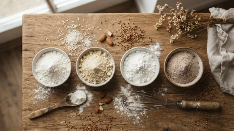 How to substitute wheat flour: gluten-free blend guide