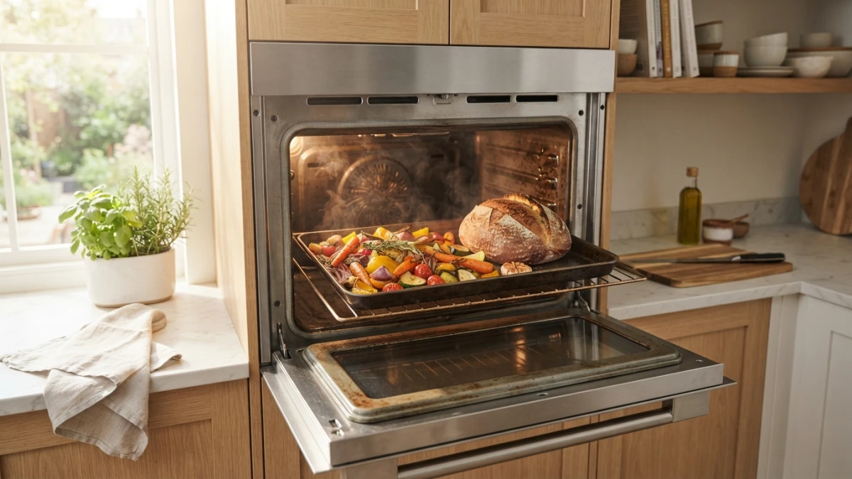 Cómo usar el horno: funciones explicadas, temperaturas y errores comunes
