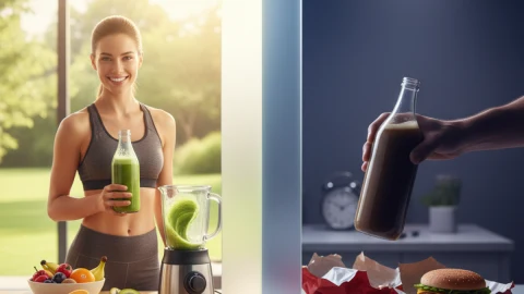 Dietas líquidas para perder peso: beneficios y riesgos