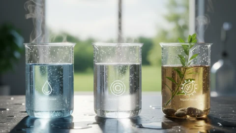 Diferencias entre agua purificada, destilada y regular