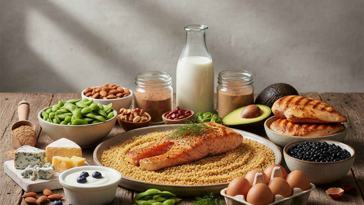 Fuentes de proteínas esenciales para una dieta equilibrada